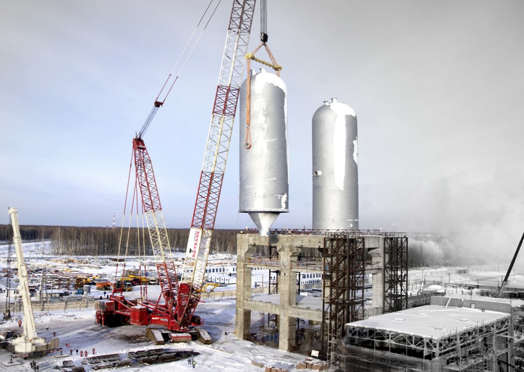 РЕАКТОР ЗАМЕДЛЕННОГО КОКСОВАНИЯ (КОКСОВАЯ КАМЕРА).jpg